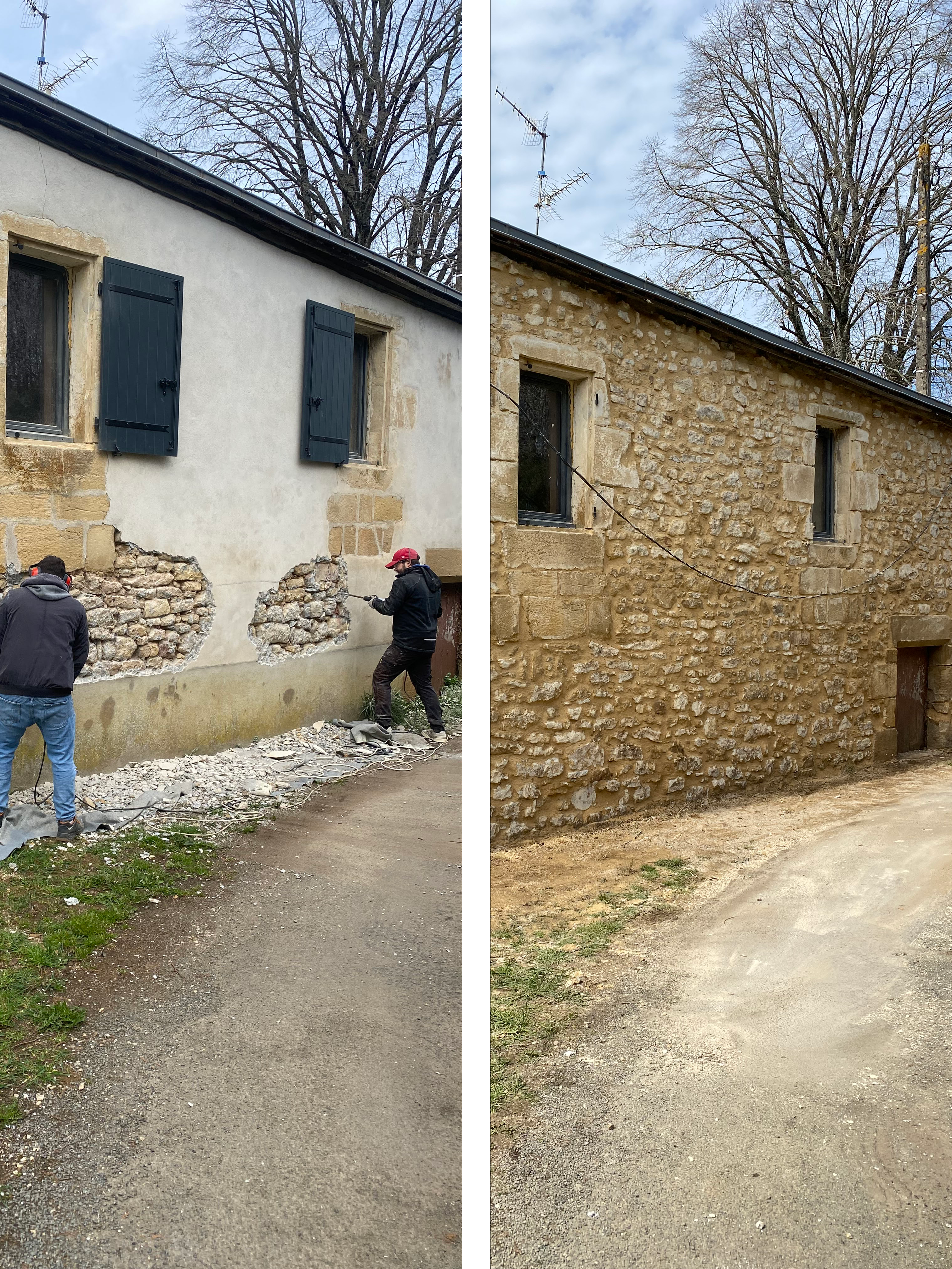 Chantier d'aménagement Bâti Service